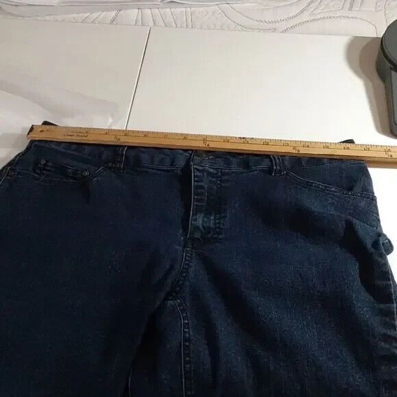 Per Se jeans size 12 animal print blue * - Picture 7 of 16